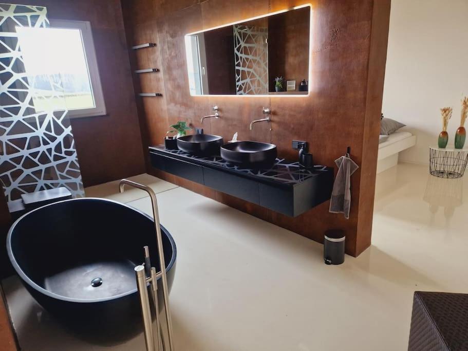Apartamento Exklusives Design-Penthouse Mc1 Seligenstadt Exterior foto